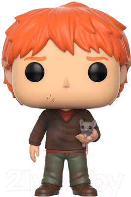

Фигурка Funko, POP! Vinyl Harry Potter Ron Weasley w/ Scabbers 14938 / Fun548