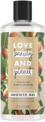 

Гель для душа Love Beauty and Planet, Масло ши и сандаловое дерево