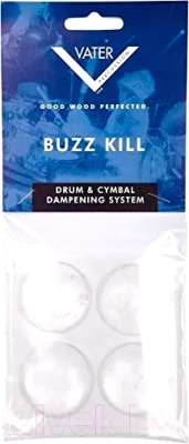 Демпфер для барабанного пластика Vater Buzz Kill Extra Dry / VBUZZXD