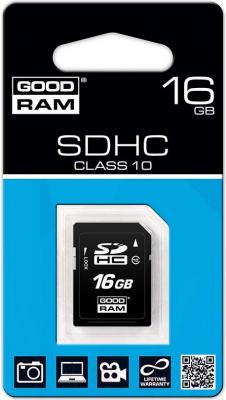 Карта памяти Goodram SDHC (Class 10) 16GB (SDC16GHC10GRR10) - общий вид