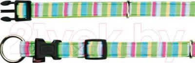 Ошейник Trixie Impression Collar Stripes 16109 (S-М, разноцветный) - общий вид