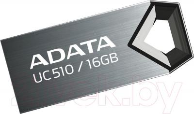 Usb flash накопитель A-data DashDrive Choice UC510 Titanium 16GB (AUC510-16G-RTI) - общий вид