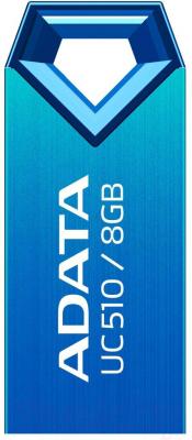 Usb flash накопитель A-data DashDrive Choice UC510 Blue 8GB (AUC510-8G-RBL) - общий вид