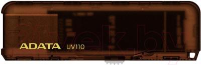 Usb flash накопитель A-data DashDrive UV110 16Gb Brown (AUV110-16G-RBR) - общий вид