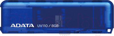 Usb flash накопитель A-data DashDrive UV110 Blue 8GB (AUV110-8G-RBL) - общий вид