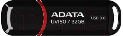 Usb flash накопитель A-data DashDrive UV150 Black 32GB (AUV150-32G-RBK) - общий вид