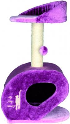 Комплекс для кошек Trixie My Kitty Darling 44841 (фиолетово-сиреневый) - общий вид