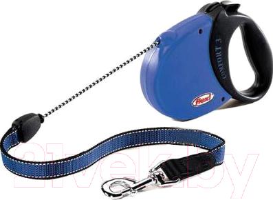 Поводок-рулетка Collar Comfort Basic 21342 (M, синий) - общий вид
