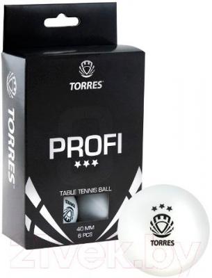 Набор мячей для настольного тенниса Torres Profi TT0012 (белый) - общий вид