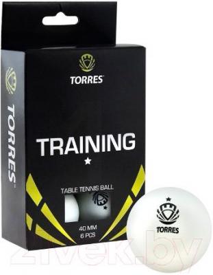 Набор мячей для настольного тенниса Torres Training TT0016 (белый) - общий вид