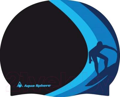 Шапочка для плавания Aqua Sphere Clarkey 20912N (черный) - общий вид