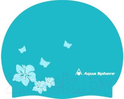 Шапочка для плавания Aqua Sphere Dahlia 20904L (голубой) - общий вид