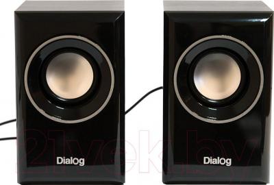 Мультимедиа акустика Dialog AST-15UP (черный) - общий вид