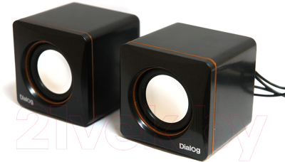 Мультимедиа акустика Dialog AC-04UP (черный/оранжевый)