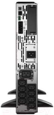 ИБП APC Smart-UPS X 3000VA Rack/Tower LCD 200-240V (SMX3000RMHV2U) - вид сзади