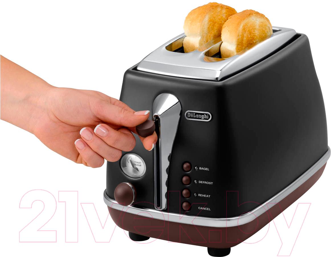 Тостер DeLonghi CTOV 2103.BK