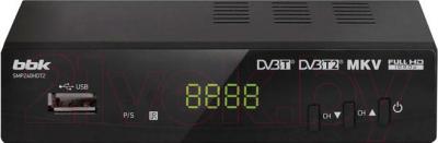 Тюнер цифрового телевидения BBK SMP240HDT2 (темно-серый)