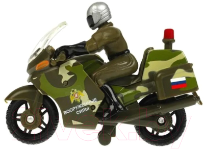 Мотоцикл игрушечный Технопарк Полиция / SB-16-48B-P+M-WB