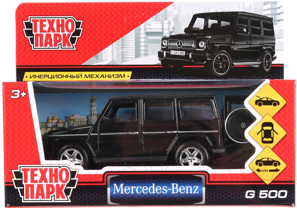 Автомобиль игрушечный Технопарк Mercedes-Benz G-Class / G-СLASS-BE — фото 6