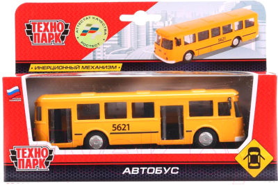 Автобус игрушечный Технопарк SB-16-57WB