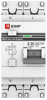 Дифференциальный автомат EKF PROxima АД-32 1P+N 40А/30мА / DA32-40-30-pro - 