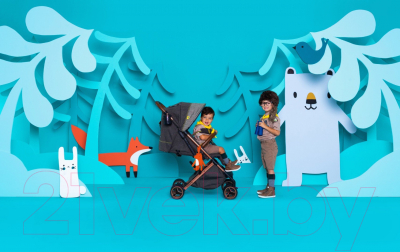 Изображение товара Детская прогулочная коляска Cosatto Woosh XL / 4045 (Mister Fox)