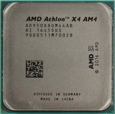 Процессор AMD Athlon X4 950 AM4 (Tray+Cooler) / AD950XAGABMPK