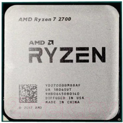 Процессор AMD Ryzen 7 2700 Tray / YD2700BBM88AF
