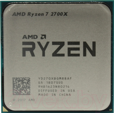 Процессор AMD Ryzen 7 2700X Tray / YD270XBGM88AF