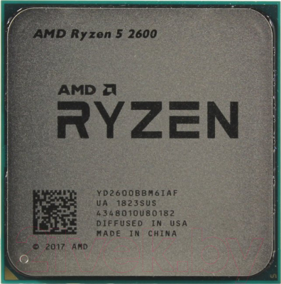 Процессор AMD Ryzen 5 2600 AM4 / YD2600BBM6IAF