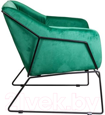 Кресло мягкое Седия Remi (бархат зеленый)