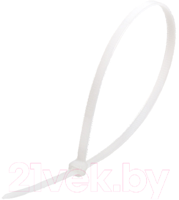 Стяжка для кабеля КВТ КСС Nord 79732 (100шт, белый)