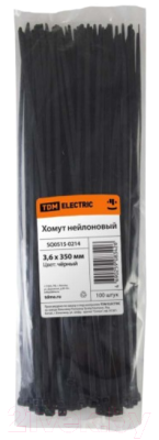 Стяжка для кабеля TDM SQ0515-0214 (100шт)