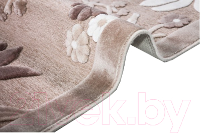 Коврик Angora Fialka Daire ZA25K (1.6x1.6, beige/cream)