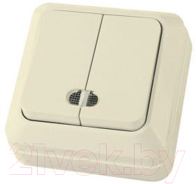 Выключатель TDM Ладога SQ1801-0008 (слоновая кость)