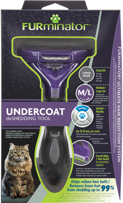 Фурминатор для животных FURminator Cat Undercoat M/L / 691662/141280