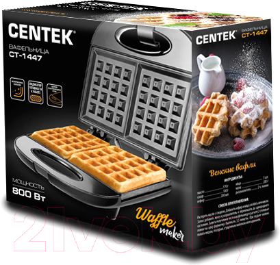 Вафельница Centek CT-1447