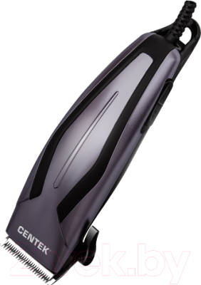 Машинка для стрижки волос Centek CT-2128 (черный/фиолетовый)