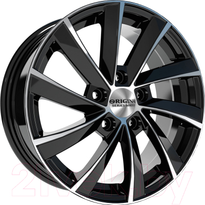 

Литой диск SKAD, KL-273 16x6.5" 5x112мм DIA 57.1мм ET 46мм Black Velvet Polished