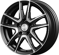 Литой диск SKAD Сидней 16x6" 5x114.3мм DIA 67.1мм ET 51мм Black Glossy Polished
