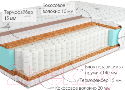 Матрас Kondor Sidney Hard 100x200 (стрейч)