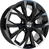 

Литой диск SKAD, KL-274 17x7" 5x114.3мм DIA 67.1мм ET 50мм Black Velvet Polished