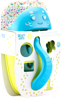 Органайзер детский для купания Roxy-Kids Dino / RTH-001W (зеленый)