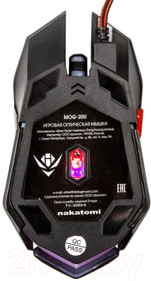 Мышь Nakatomi Gaming MOG-20U
