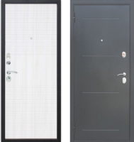 Входная дверь Гарда Муар 10мм Белый ясень (86x205, левая) - 