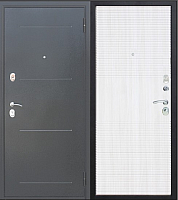 Входная дверь Гарда Муар 10мм Белый ясень (96x205, правая) - 