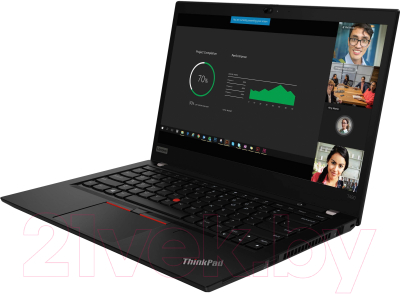 Изображение товара Ноутбук Lenovo ThinkPad T490 (20N2000KRT)