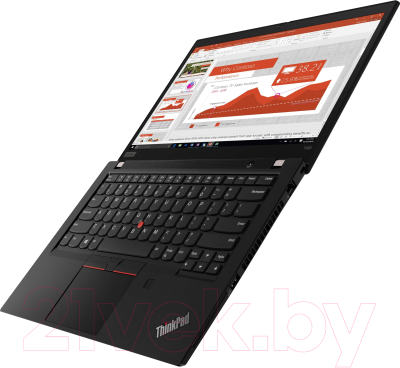 Изображение товара Ноутбук Lenovo ThinkPad T490 (20N2000KRT)
