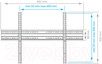 Изображение товара Кронштейн для телевизора ARM Media Plasma-1 new (черный)