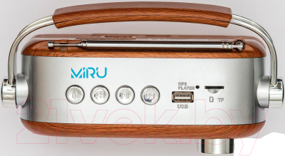Радиоприемник Miru SR-1007 (серебристый)